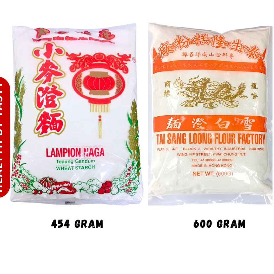 

Terupdate Tepung Gandum Teng mien Tang Mian Wheat Strach Lentera Naga Hongkong