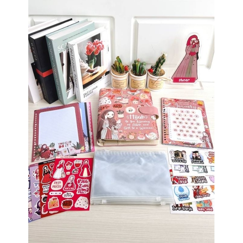 

Binder Unyu Muslimah/ Binder Kulit / Binder Unik / Binder Unyu / Binder Muslimah