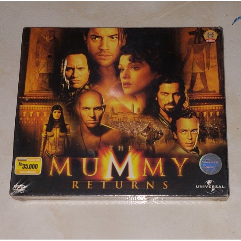 vcd barat original THE MUMMY RETURNS ( With Indonesian Substitles )