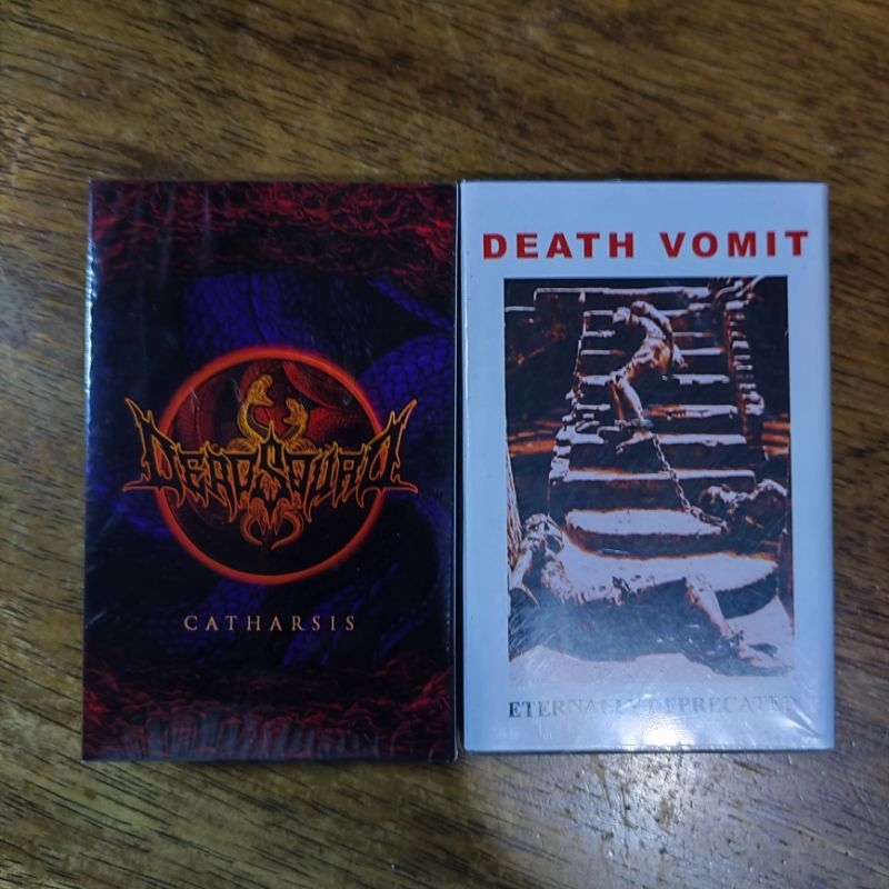 paket 2 kaset baru DEADSQUAD & DEATH VOMIT