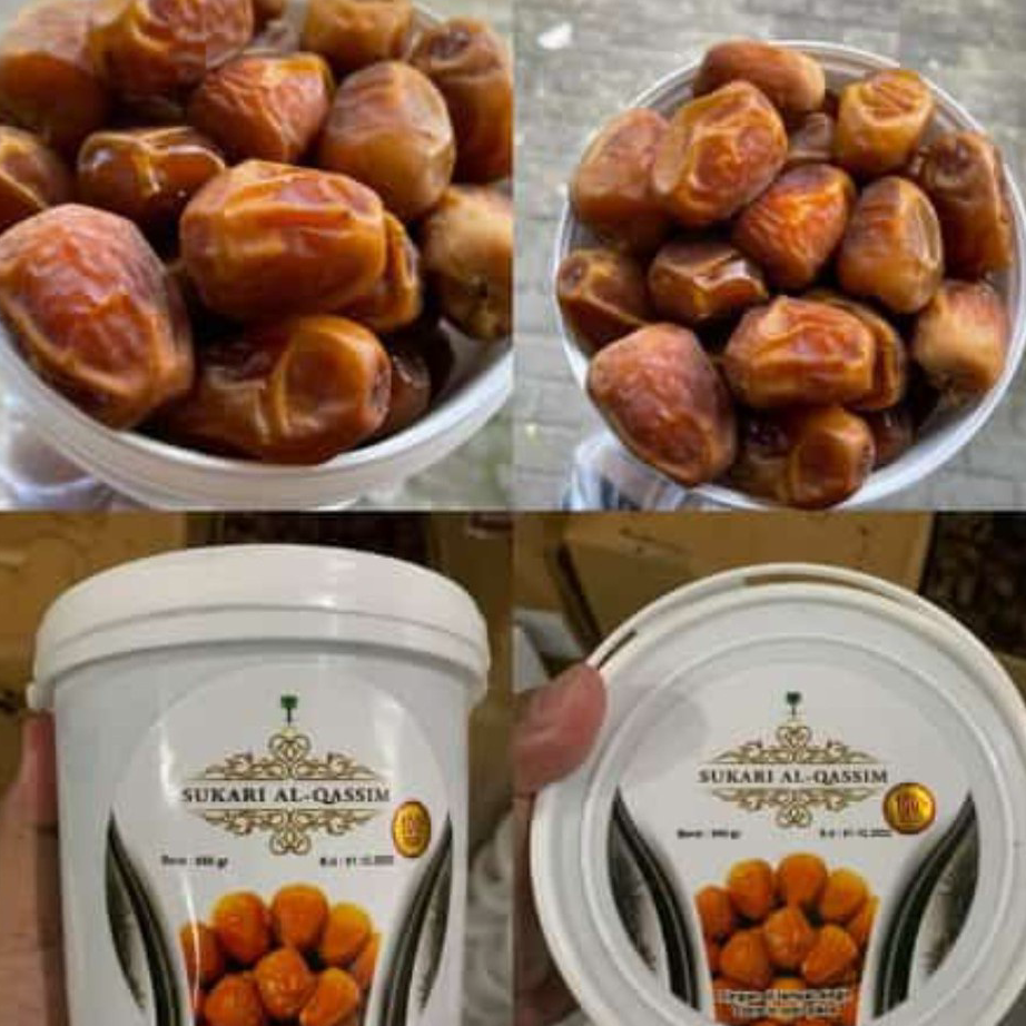 

Ready Kurma Sukari Premium Sayeer AL-QASSIM Ember 850gr kurma sukari premium ember 850gr