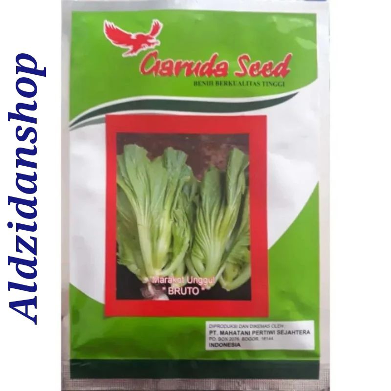 Benih bibit sawi pahit marokot bruto.isi bersih 10 gr. bibit sawi unggul