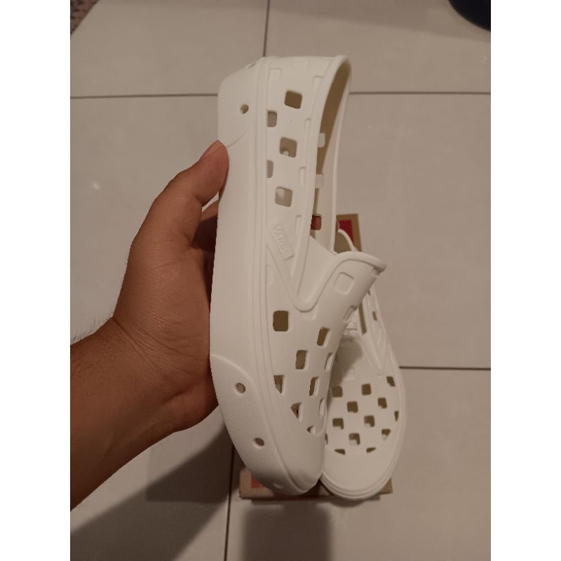 Vans slip On trek white marshmallow original.