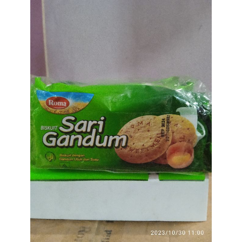 

Biskuit sari gandum & susu ( 10x39gr )