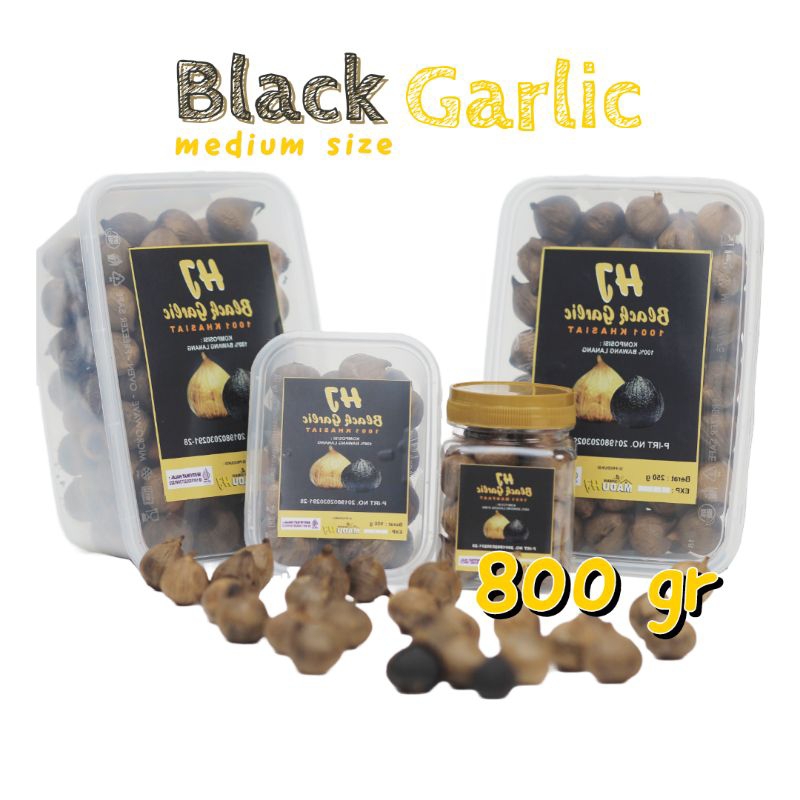 

Black Garlic Bawang Hitam Tunggal/Lanang 800gr 500gr