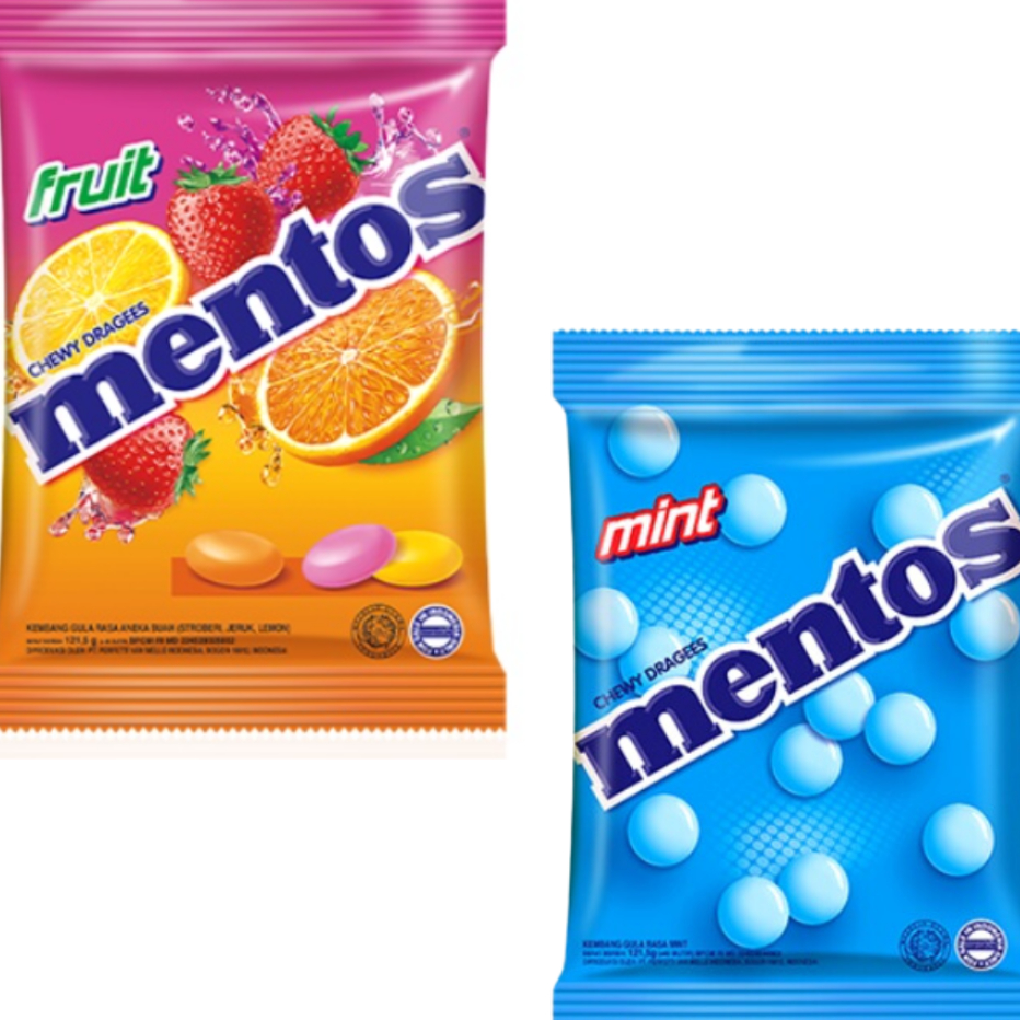 

➔➝✺❇ Permen Mentos Chewy Dragees/Permen mint