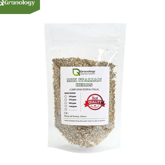 

Best Seller Bumbu Rempah Italia / Italian Mixed Herbs (100 gram) by Granology Best Produk
