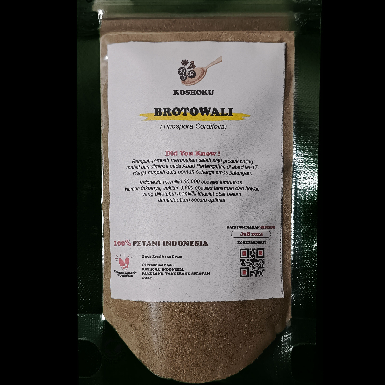 

➦➮✶✺ Brotowali Untuk Sapih 50 Gram Serbuk Bratawali Bubuk Gatal