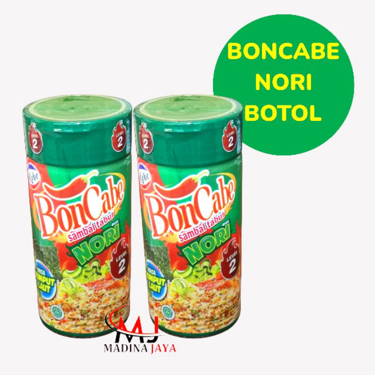 

Murah Banget Boncabe sambal tabur Level 2 Rasa Nori Rumput Laut 35gr Botol Stock Banyak