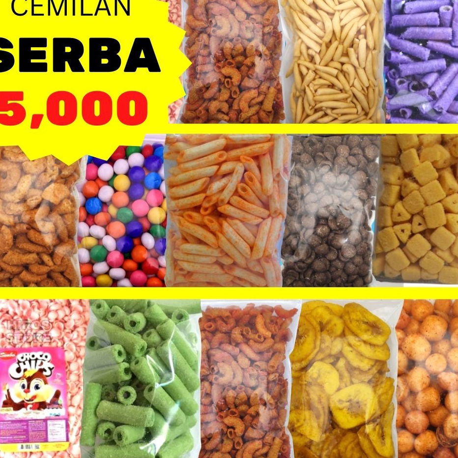 

Terbaru Jsr Rempah Aneka Cemilan Serba 5 Ribu/Cemilan dan Snack Murah Meriah