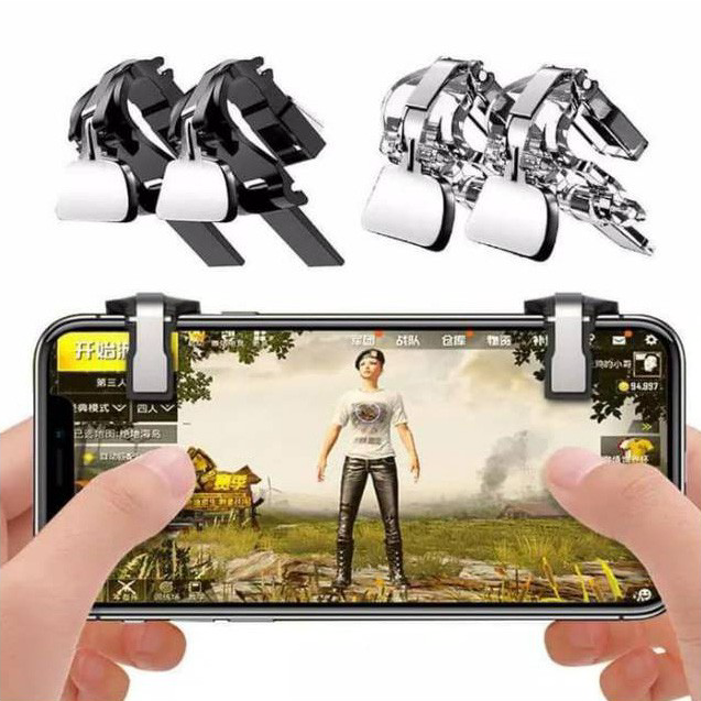 Star Seller L1 R1 Trigger PUBG Gamepad Stick PUBG FF ROS Joystick PUBG 2 Stik HP Buat Main Game.