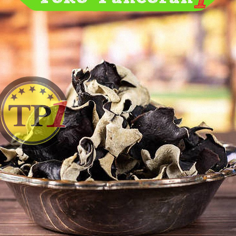 

Paling Popular Jamur Kuping Kering 40g Bokni Bokji Hitam Hei Mu Er /Dried Black Fungus
