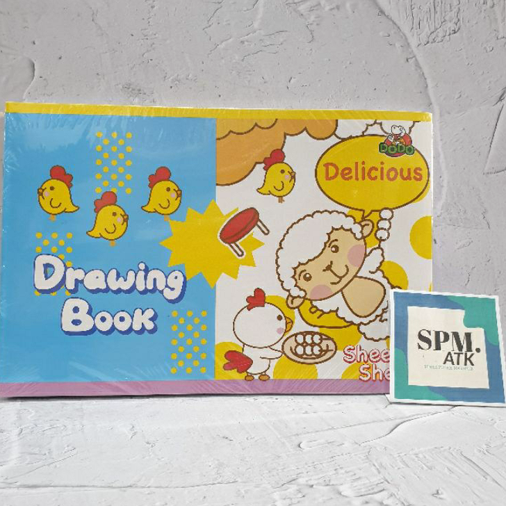 

Ready stock Buku Gambar Dodo A4
