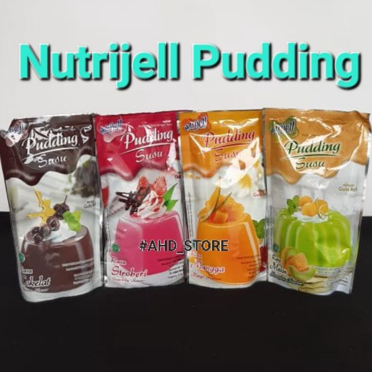 

Terlaku. Nutrijell PUDDING SUSU Rasa 120gr, 145gr, 170gr / Serbuk Pudding Susu