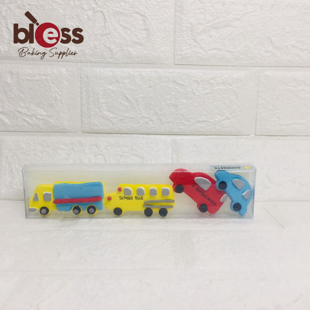 

✾SUPER DISKON♥ Gumpaste School Bus