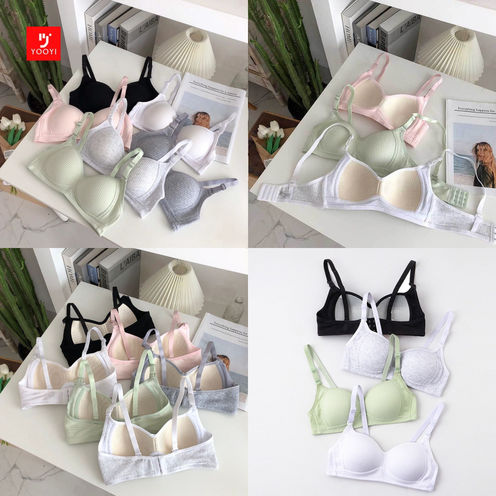MURAH MERIAH Yooyi BH Bra Push Up Cewek Nyaman Sexy Korea Style Remaja Tanpa Kawat Style Dewasa Paka