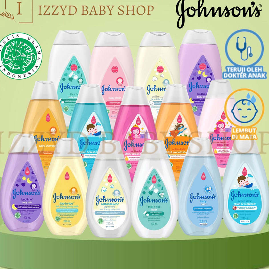 Super Promo Johnson's baby lotion / bath / shampoo bayi wash sabun bayi CottonTouch Face & Body, mil