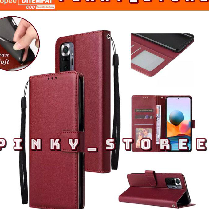 MURAH_MERIAH LEATHER CASE OPPO A38 A58 A78 5G A77S A57 A17 A17K A16K A16E A16 A95 A74 4G 5G A55 A15 