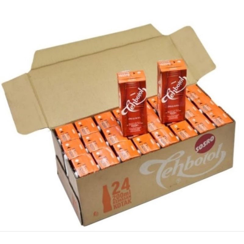 

Teh Botol Sosro 200ml atau 250 ml isi 24pcs