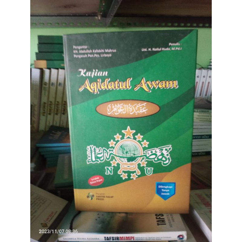 Kajian aqidatul awam aswaja lahir batin Lirboyo terjemah aqidatul awam