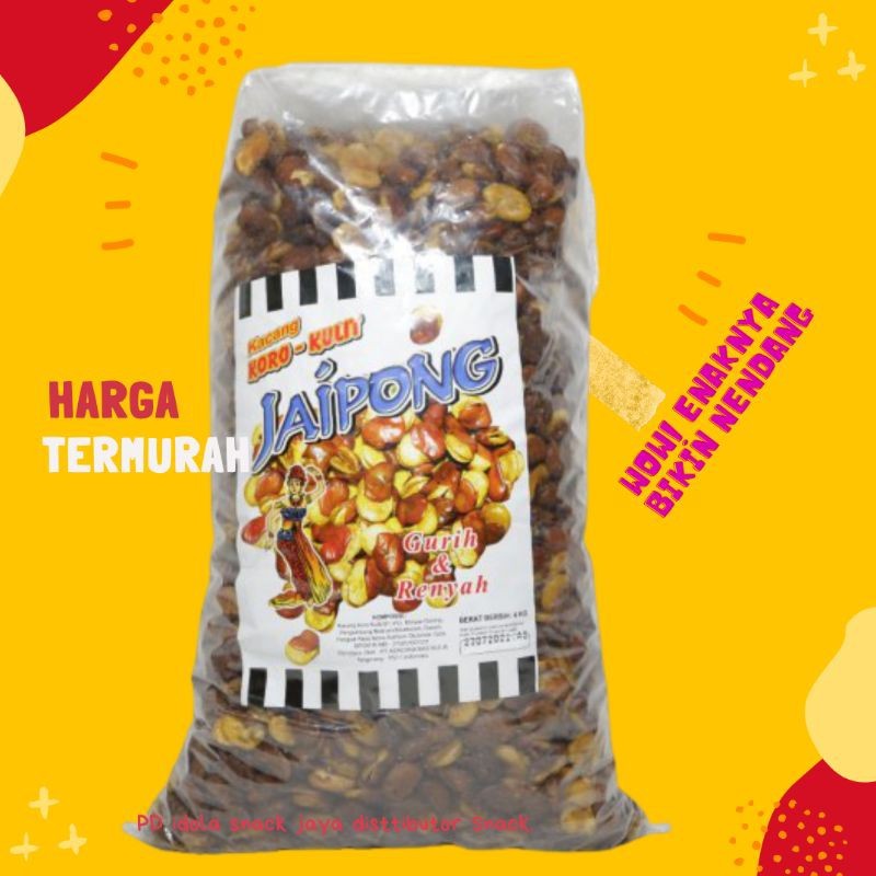 

Grosir Kacang koro (4 kg )/ kacang koro kulit jaipong/kacang koro asinKacang Koro