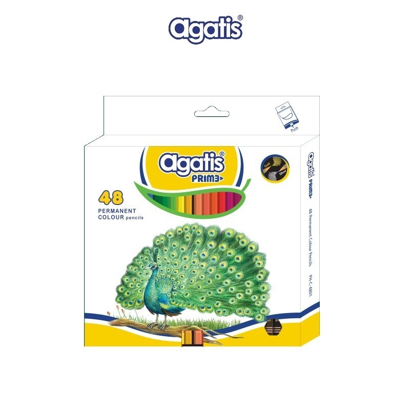 

Asaba Stationery - Pensil Warna Agatis Prime 48 Warna