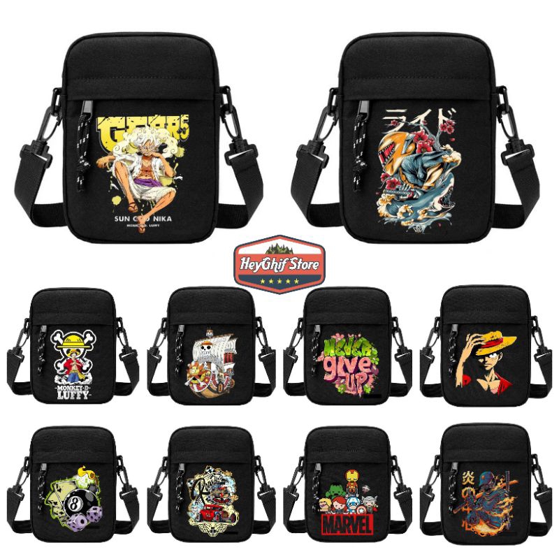 Tas Selempang Tas Kecil Slingbag Tas Bergambar Tas karakter Tas Lucu