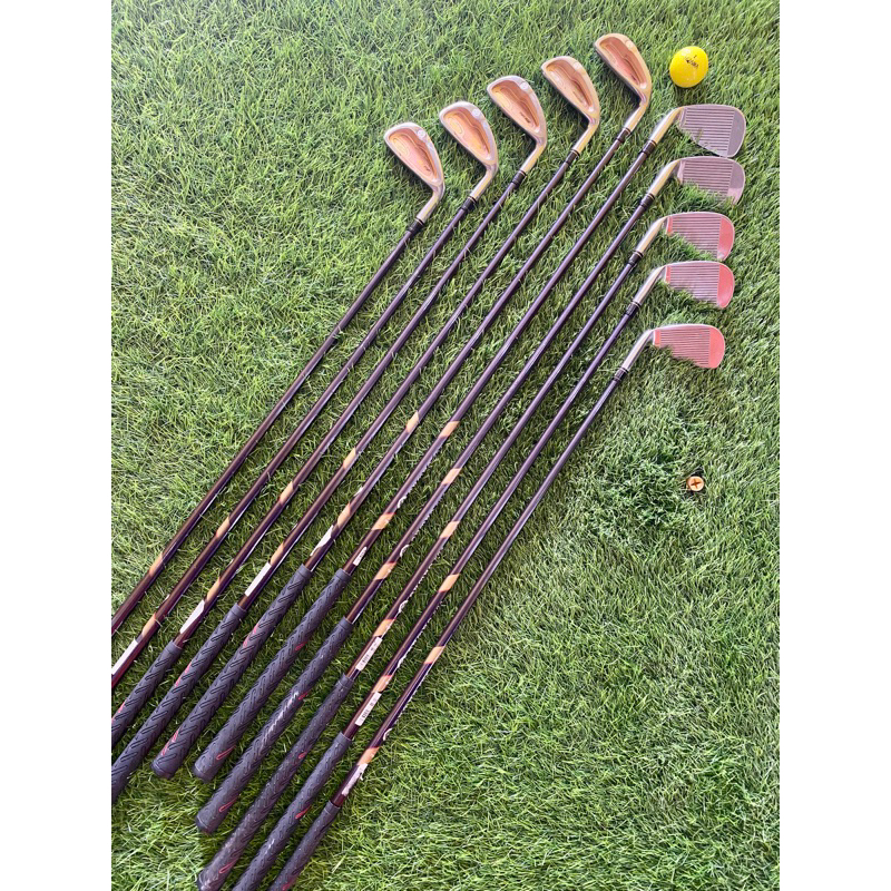 Stick stik Golf Iron set HONMA Twin Marks MG818 Bintang 5 made ini Japan sakata