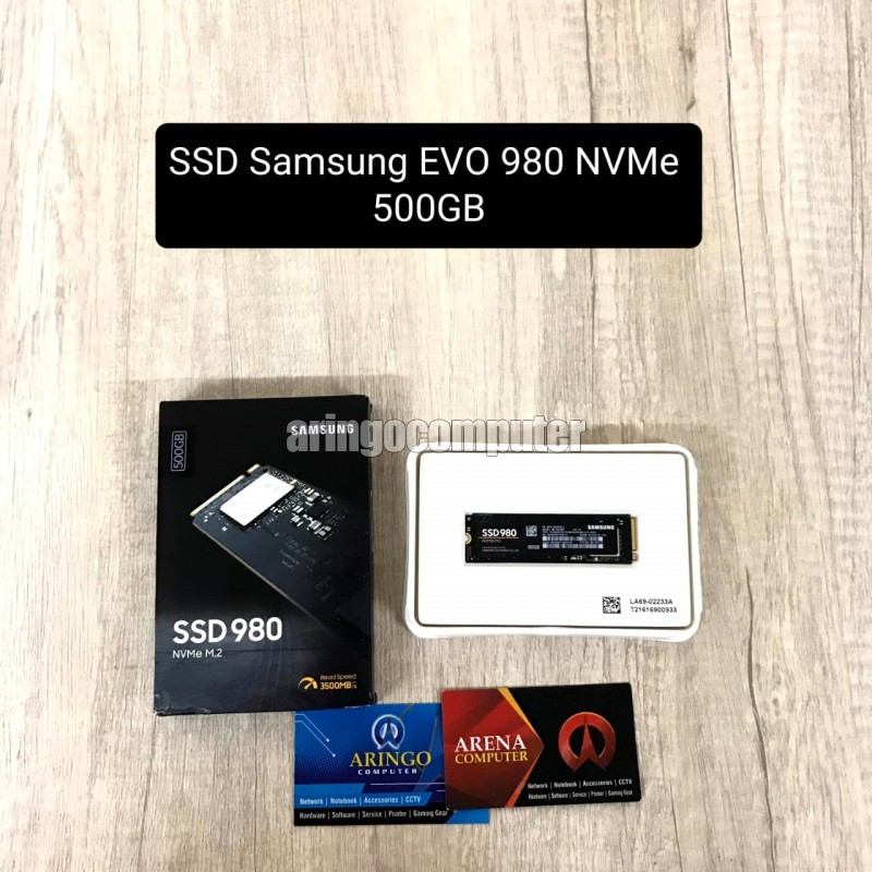 SSD Samsung EVO 980 NVMe 500GB 3500MBps