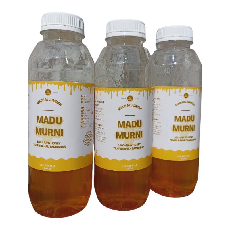 

Madu Randu Asli Murni Mentah Al Jumuah 500gr