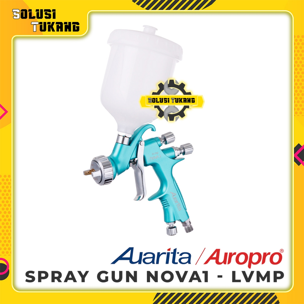 NOVA1 LVMP 1.3mm AUARITA ORIGINAL Spary Gun Angin Auarita Nova1