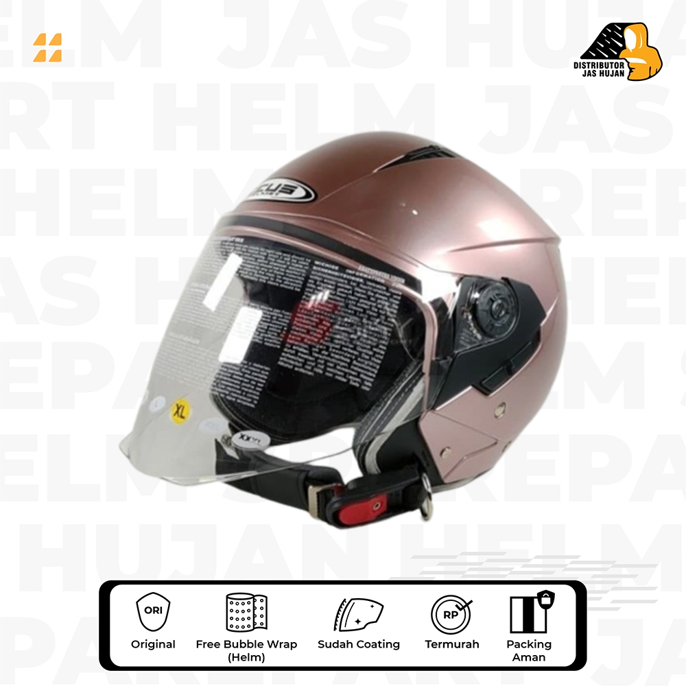 Helm Half Face Zeus 205 Rose Gold