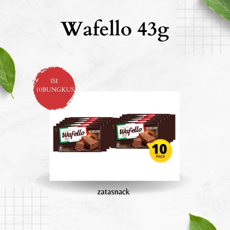 

Wafello 37,5g isi 10pcs
