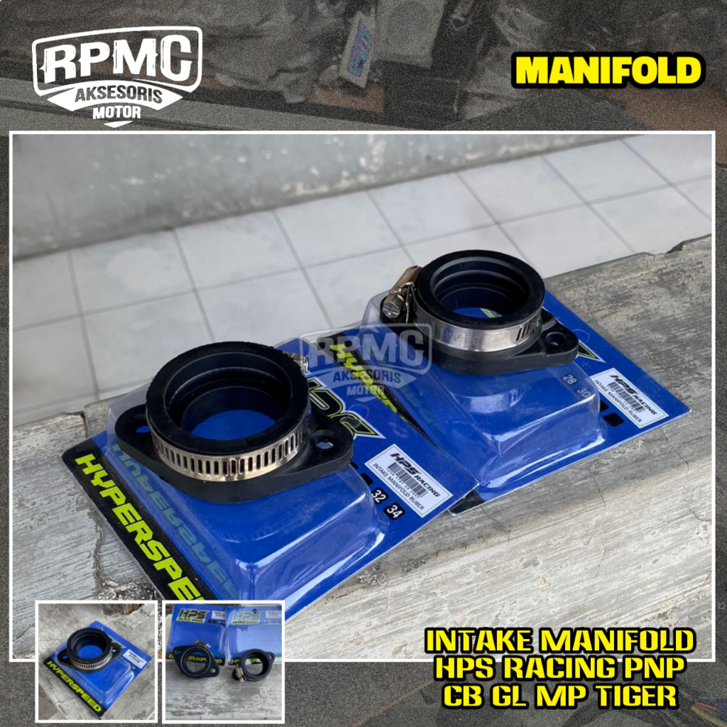 MANIPOL MANIFOLD KARBU INTAKE BINTER MERSI MERK HPS RACING PE PWK 28 30 32 34 PNP TIGER BINTER TIREV