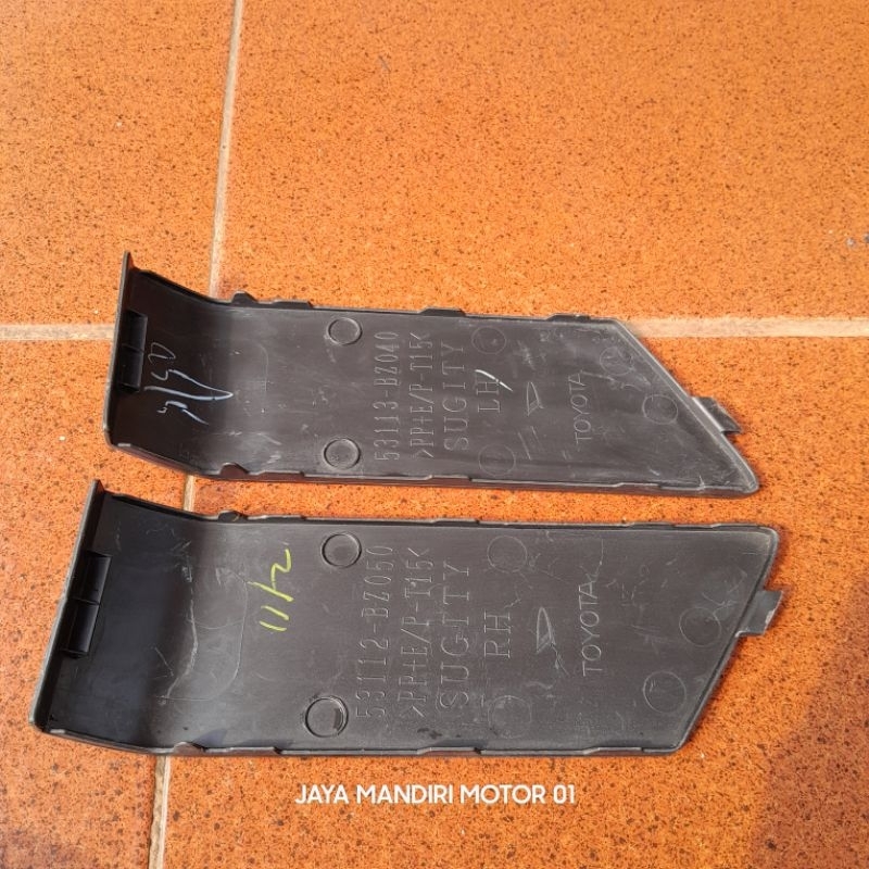 tutup bemper  avanza old type S /avanza Lama type S 2006 original 1 set