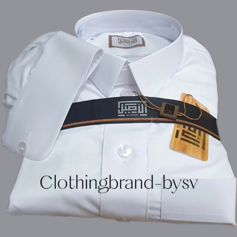 Gamis Pria Saudi Al Aseel | Jubah Al Aseel Kerah Kemeja Manset-NonManset Dewasa