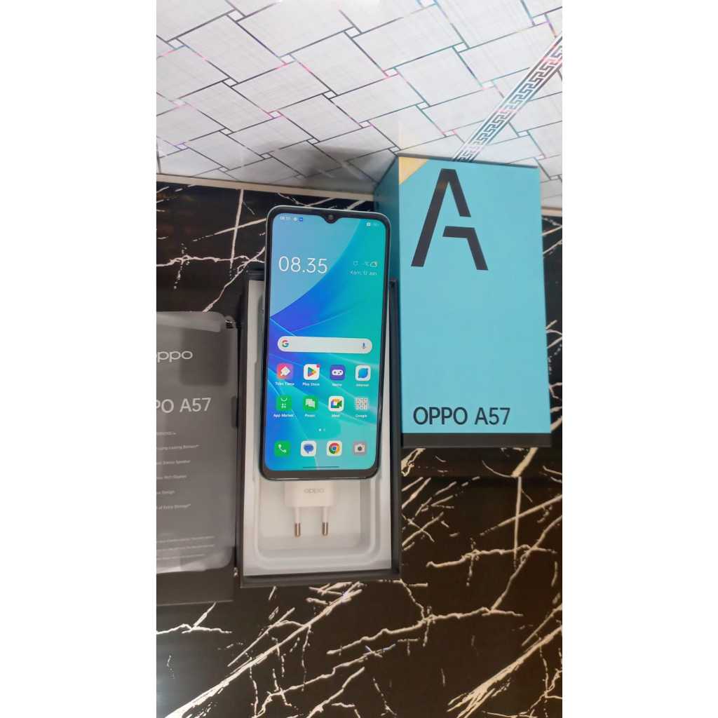 OPPO A57 4/128GB || 4/64gb Second Fullset garansi