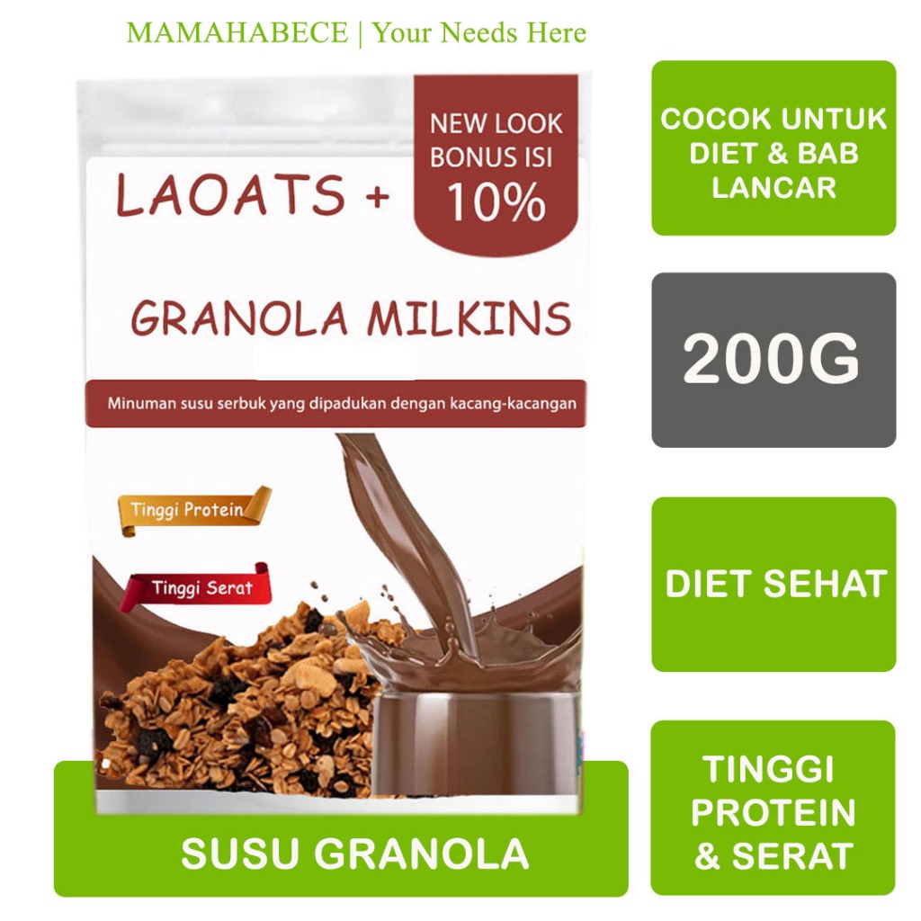 

Granola Creation Milk Laoats (200G)