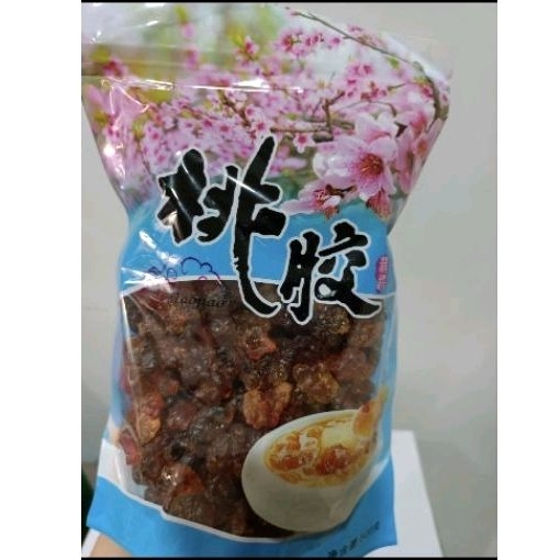 

peach gum biasa 500gr cap bunga sakura