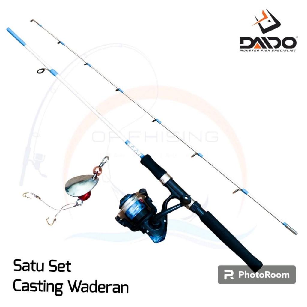 Satu Set Joran Casting Wader
