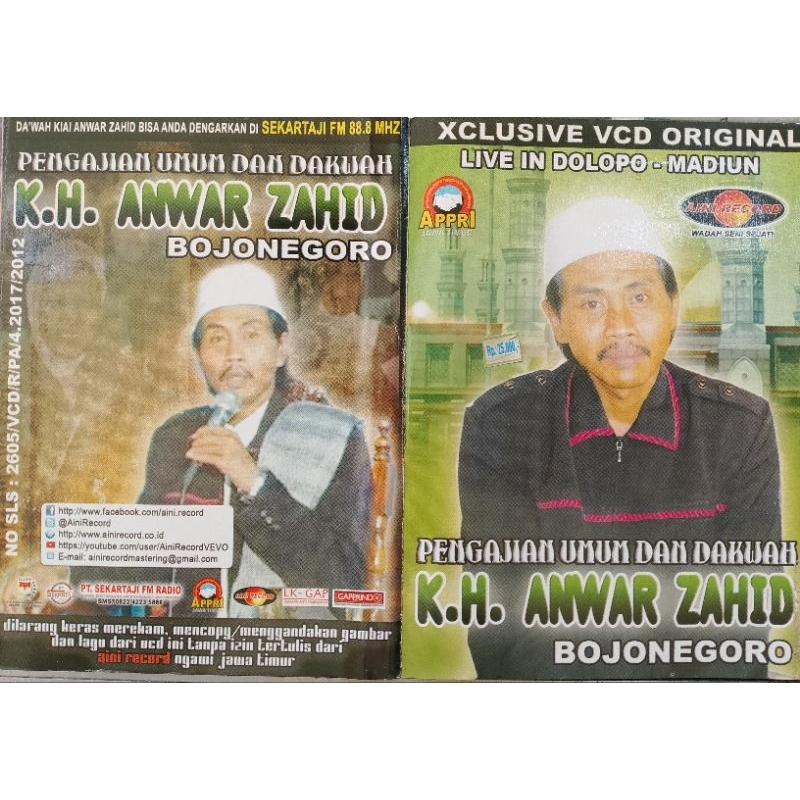 VCD cerama Anwar Zahid live dolopo madiun