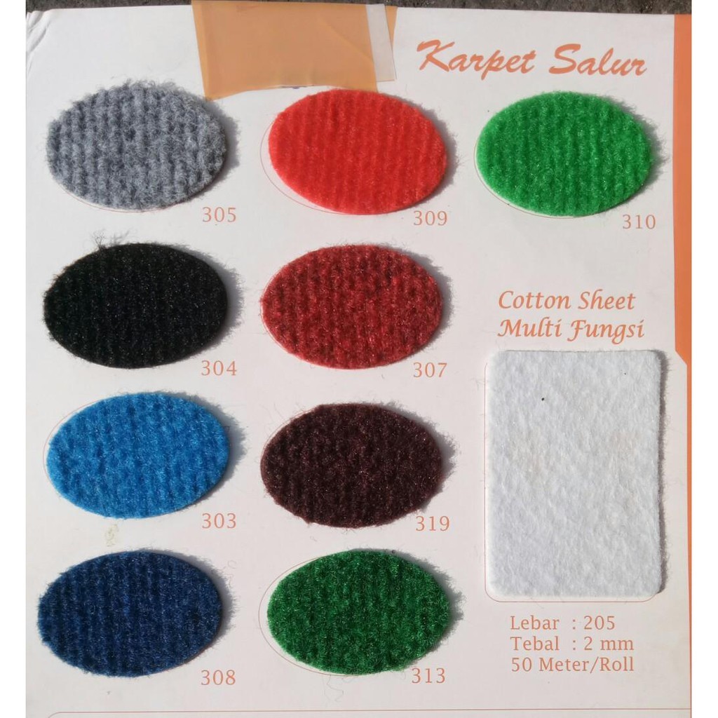 Karpet Buana Salur / Karpet Buludru / Karpet Masjid Ukuran 200cmx50cm