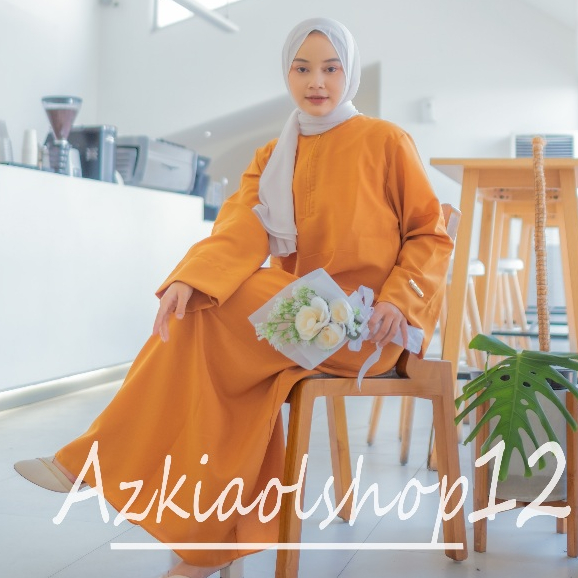 (BISA COD) ABAYA TURKI BASIC ABAYA WANITA