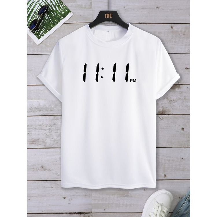 Atasan Kaos Pria Simpel | Kaos Lengan Pendek Warna Putih Bahan Distro Tebal Murah