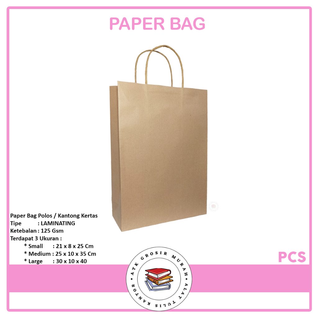 

Paper Bag Laminating 125 Gsm - Pcs