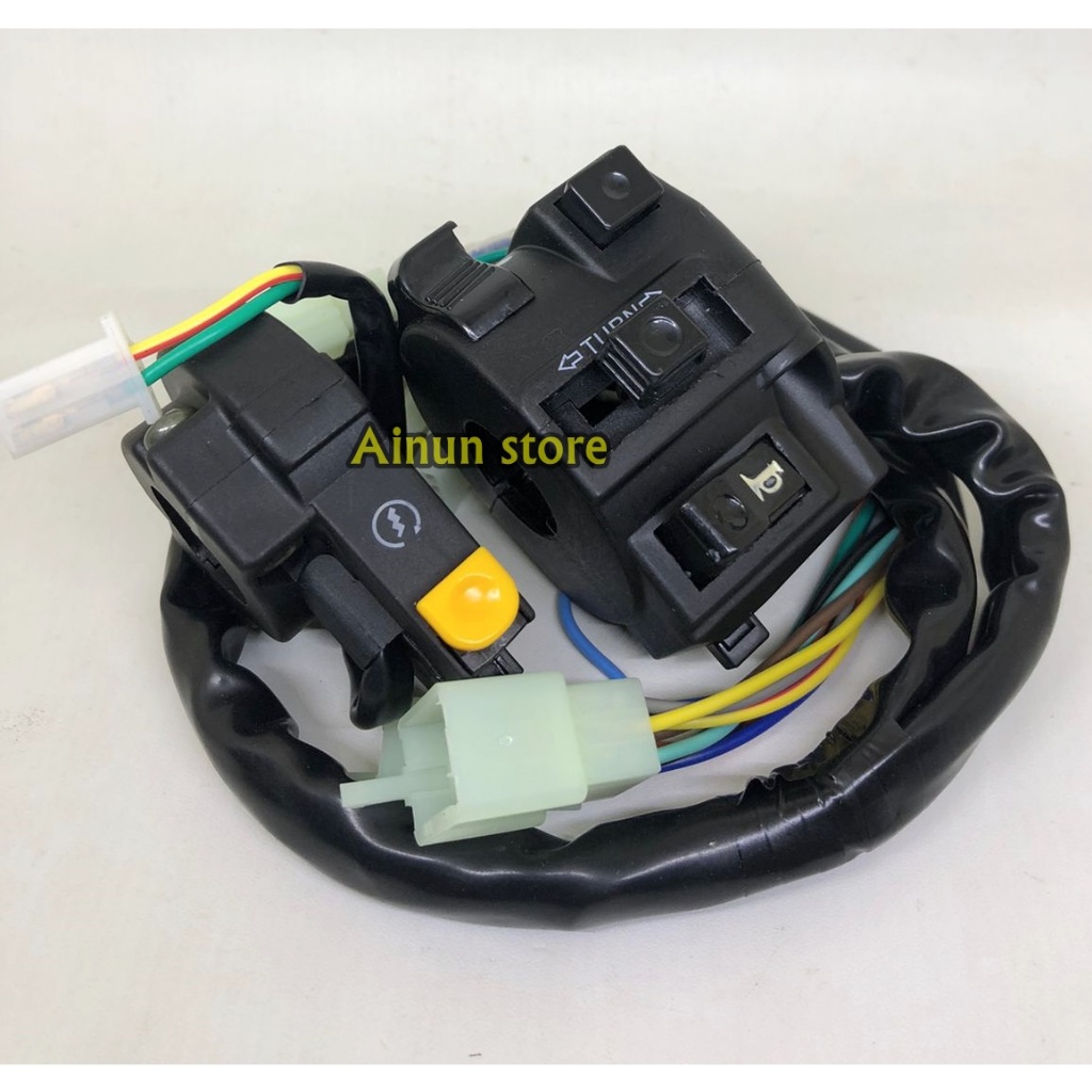 PAKET SAKLAR HOLDER KANAN KIRI SUPRA X FIT LAMA SUPRA XX KEV