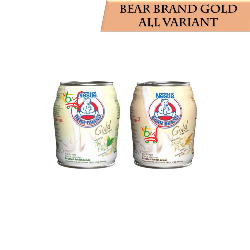 

Bear Brand Gold Susu Steril Sehat All Variant