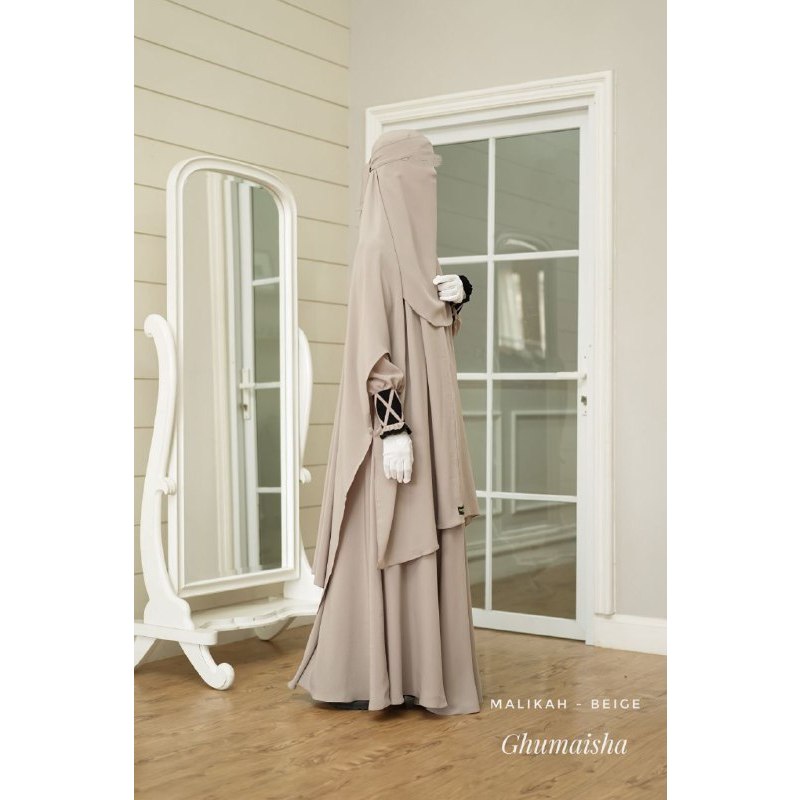 Malikah set gamis syar'i