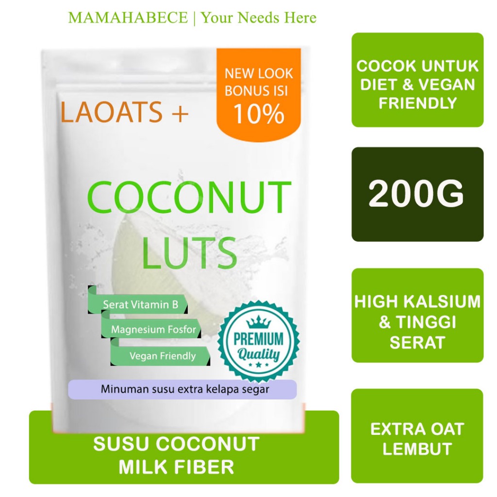 

Coconut Drink Penurun Berat Badan Minuman Diet Pelangsing Badan Susu Diet Pengganti Makan Laoats (200G)