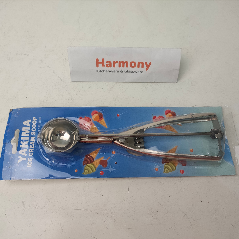 Yakima Scoop Ice Cream 40mm/4cm 60mm/6cm Sendok Skop Es Krim Stainless Tahan Lama